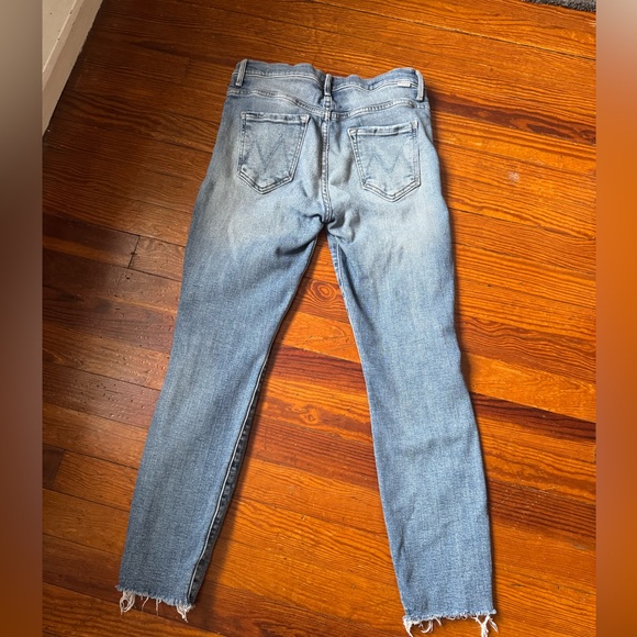 MOTHER High Rise Blue Jeans - Picture 2 of 3